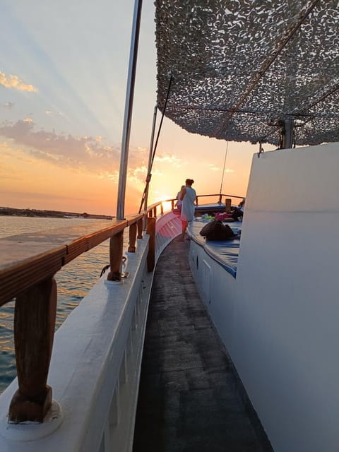 Semi-Private Half-day/Sunset Cruise to Blue Lagoon-Antiparos - Entering the Water: Blue Lagoon and Panteronisi