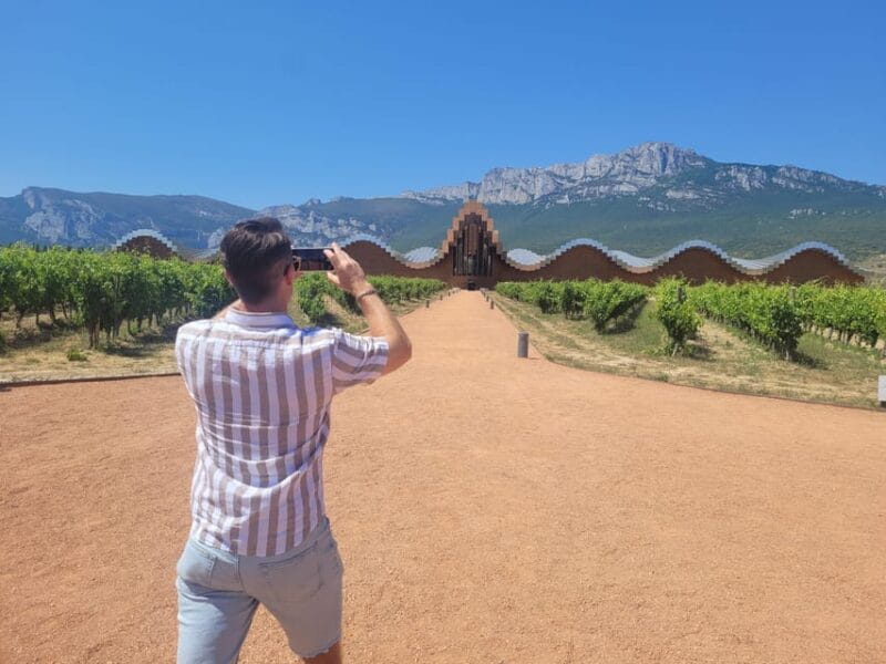 Semi-Private La Rioja Tour of 3 Premium Wineries from Bilbao - The Geometric Wonder: Hotel Marques de Riscal