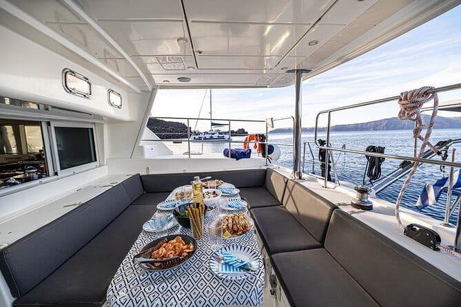 Semi Private Santorini Catamaran Tour - The Experience: The Good, the Great, and the Caveats