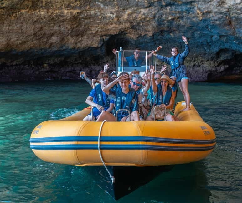 Semi - Rígido Tour to Benagil Caves from Portimão - Exploring the Algarve Coast in a Semi-Rigid Boat