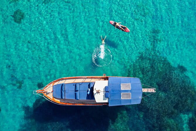 SemiPrivate Trip on 50ft Traditional Wooden Boat with Greek Lunch - What Travelers Love