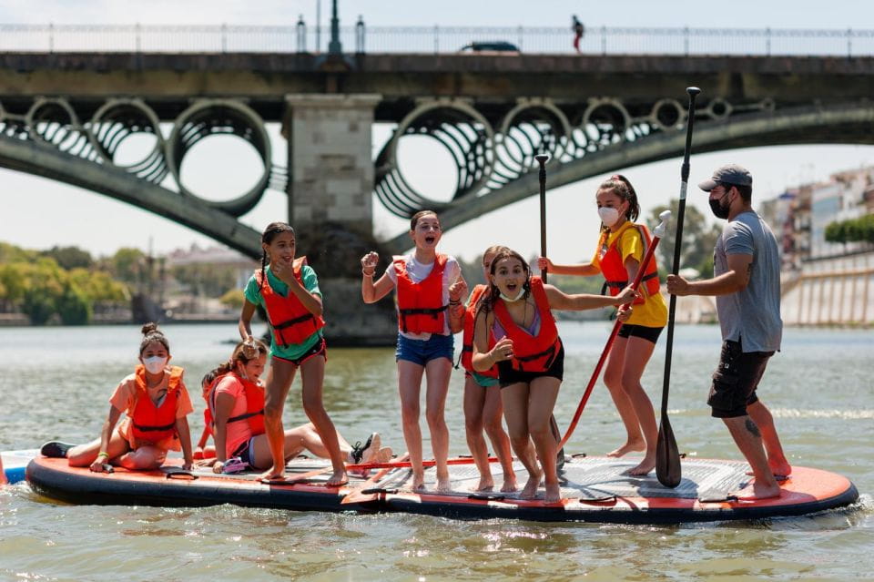 Seville: Guided Route in the Guadalquivir on Big Paddle Surf - Key Points