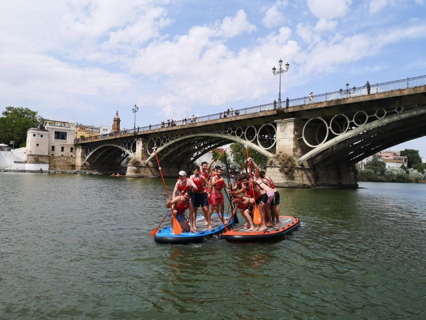 Seville: Guided Route in the Guadalquivir on Big Paddle Surf - Guided Tour Itinerary