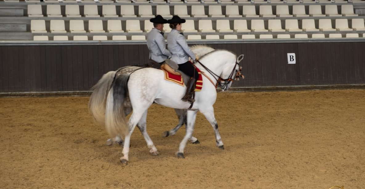 Seville: Horse Show Entry Ticket. Optional Stud Farm Visit - Booking Details