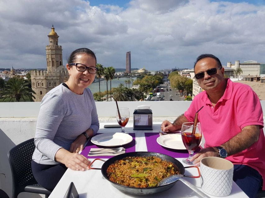 Seville: Paella Cooking Experience on a Rooftop Terrace - Location and Atmosphere
