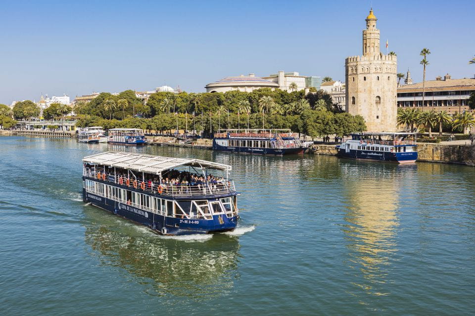 Seville: Panoramic Cruise, Hop-On-Hop-Off Bus & Walking Tour - Key Points