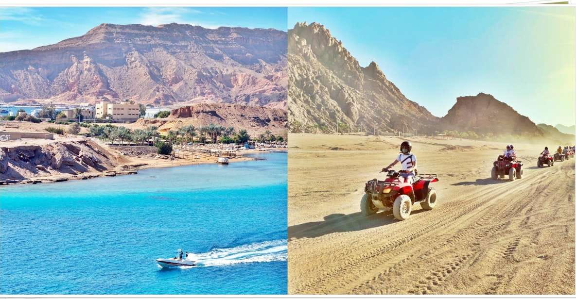 Sharm El Sheikh: ATV Quad Bike & Private Speedboat Adventure - Inclusions and Exclusions