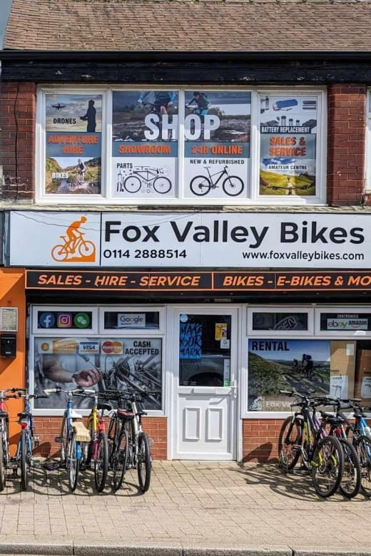 Sheffield: Family Bike Rental, Peak District, Trails & More - Services and Amenities