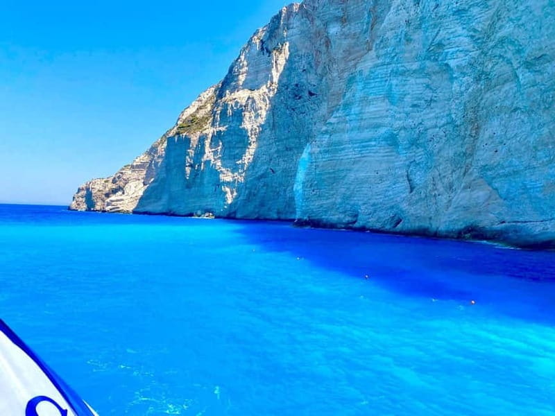 Shipwreck cruise, Blue Caves cruise, Xigia Beach, 3 stops - Key points / Takeaways