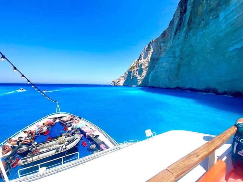 Shipwreck cruise, Blue Caves cruise, Xigia Beach, 3 stops - FAQ