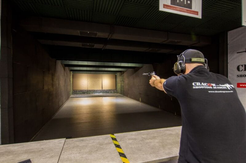 Shooting Range Experience! - Setting the Scene: Inside the Krakow Shooting Range