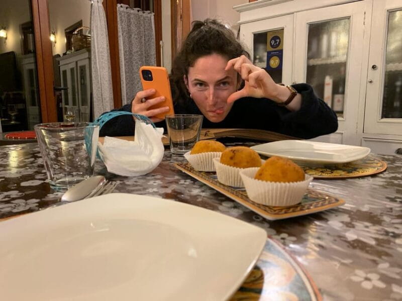 Sicilian Cooking class fresh pasta and grandma's meatballs - The Final Tasting: Sunset and Savoring