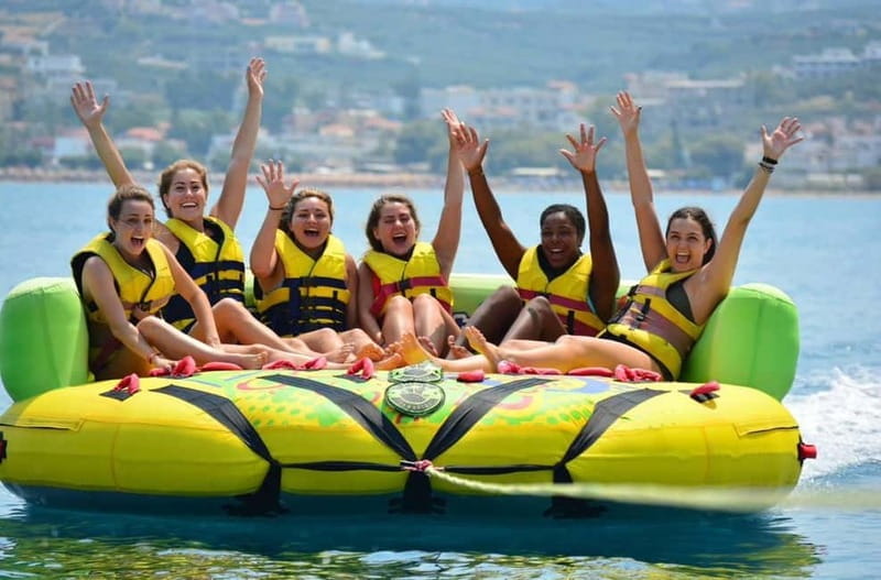 Sidari: Crazy Sofa Water Tube Ride - Who Will Love This Experience?