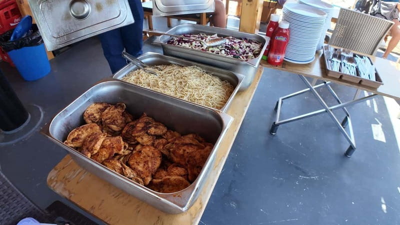 Side: Dolphin Boat Tour With Lunch Foam party Swimming - Final Cruise and Return: Views and Reflection