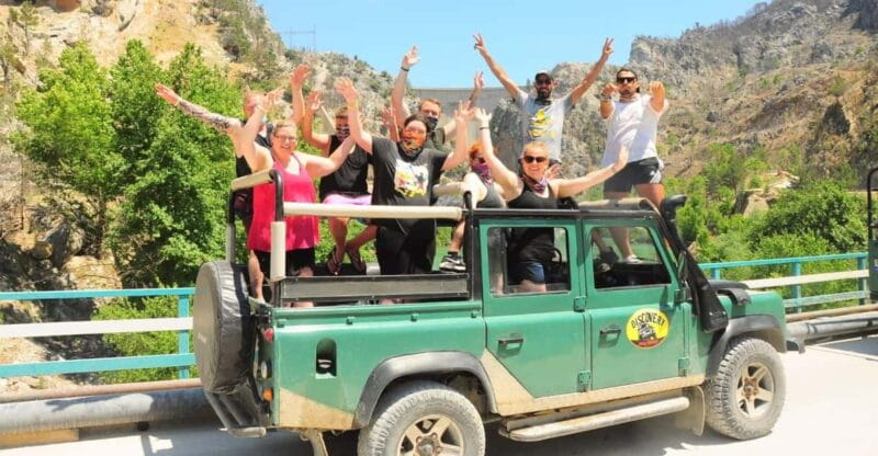 Side Green Canyon Off-Road Jeep Safari Adventure with Lunch - Return Journey: More Off-Road Fun