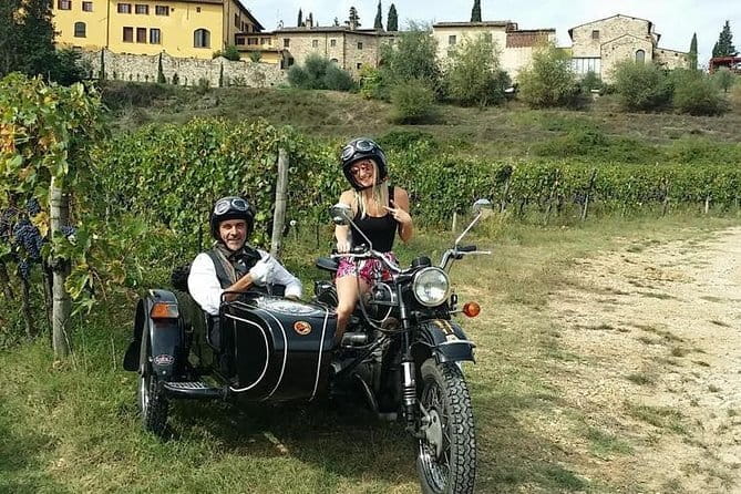 Sidecar tour in Florence and Chianti with wine tasting and lunch - Key points / Takeaways