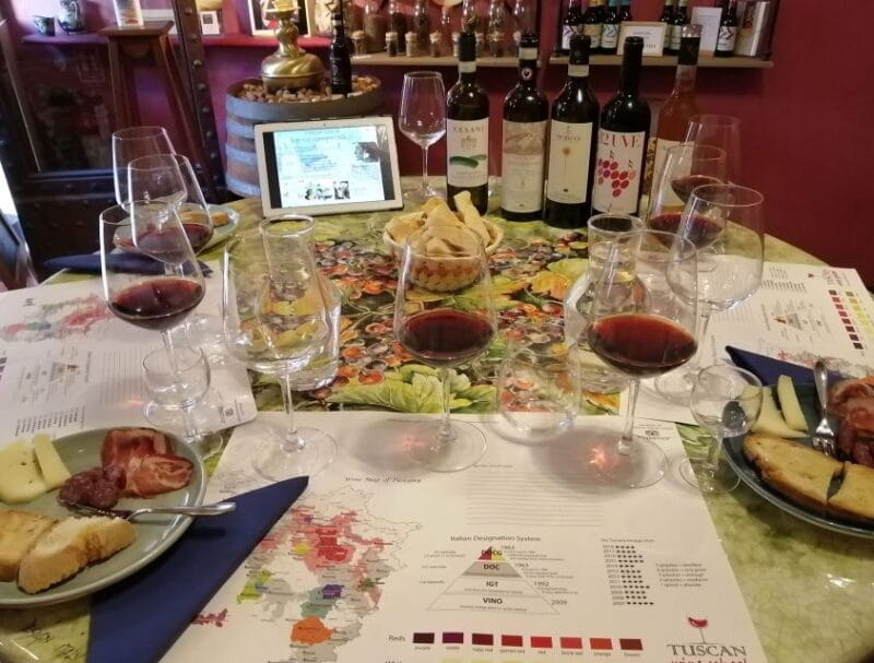 Siena: Tuscan Classics Wine Tasting Class with Aperitivo - Key points / Takeaways