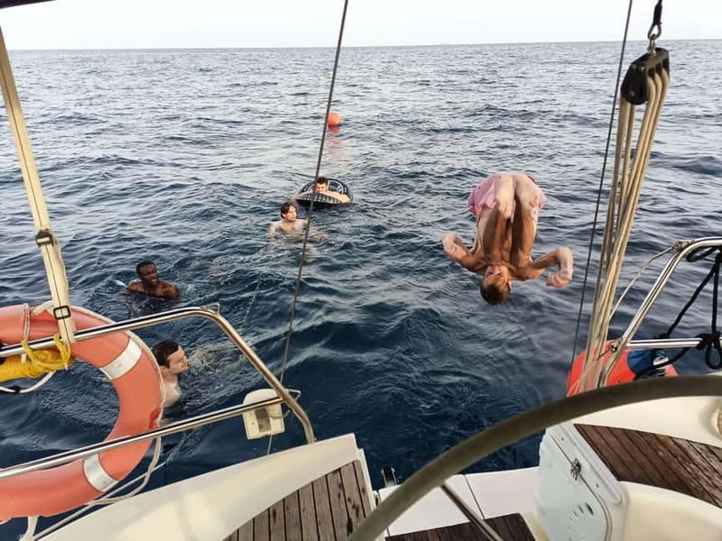 Sightseeing Sailing And Swim - A Unique Way to See Barcelona: The Sightseeing Sailing and Swim Tour