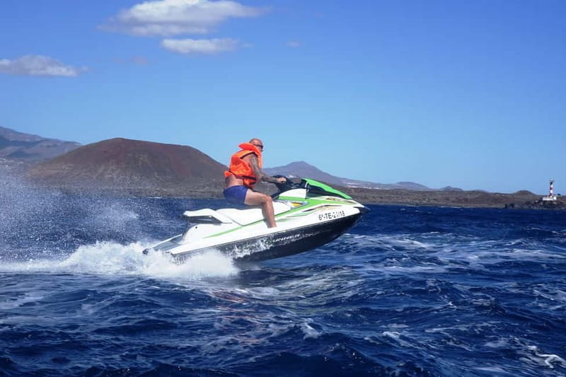 Single Jet Ski Ride with Pickup & Drop-off in Tenerife South - Key points / Takeaways
