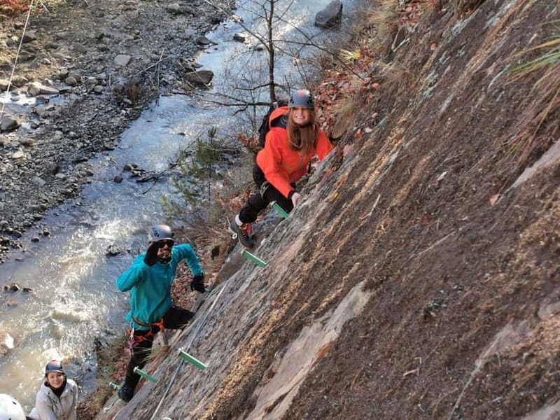 Siriu Lake Kayaking and Via Ferrata - Testing Limits: The Via Ferrata Route and Zip Line