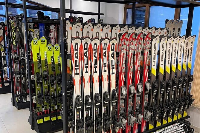 Ski and snowboard equipment in Bansko,Bulgaria - Exploring Twins Ski School in Bansko