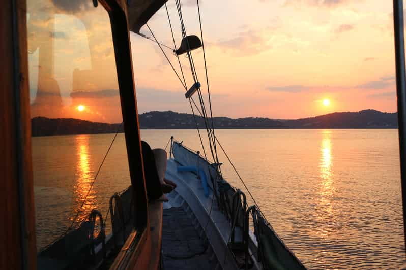 Skiathos: Boat Cruise with Dinner & Sunset Viewing - The Itinerary: What You Can Expect