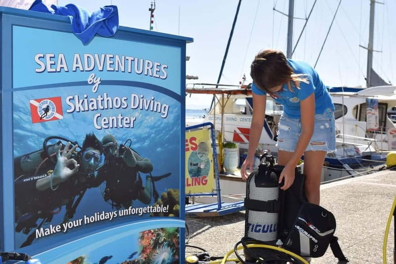 Skiathos Scuba Diving prive programme for absolute beginners - Key points / Takeaways