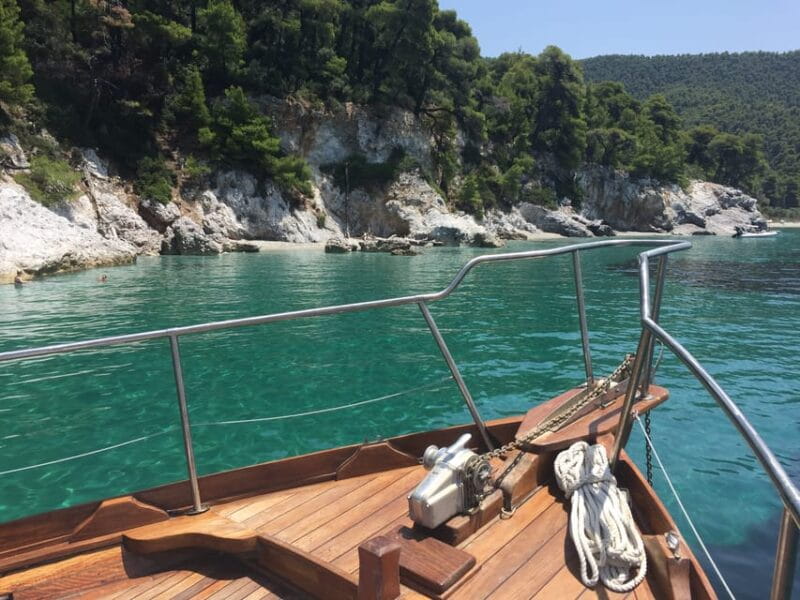 Skiathos: Traditional Boat Cruise with Swim Stops & Lunch - What to Expect in Terms Logistics and Comfort