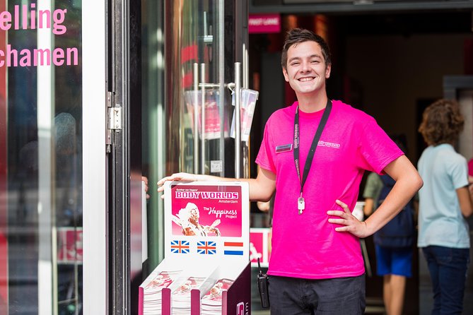 Skip the Line: Body Worlds Amsterdam Ticket - Additional Information