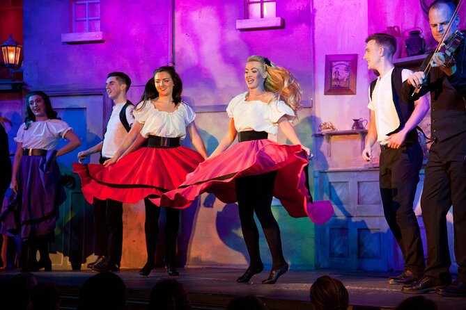 Skip the Line: Irish Night Show Including 4-Course Dinner Ticket - Arrival and Dinner Details