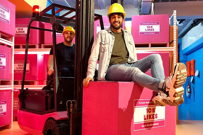 Skip the Line: Youseum Amsterdam Ticket - Creative Exhibits and Visitor Roles