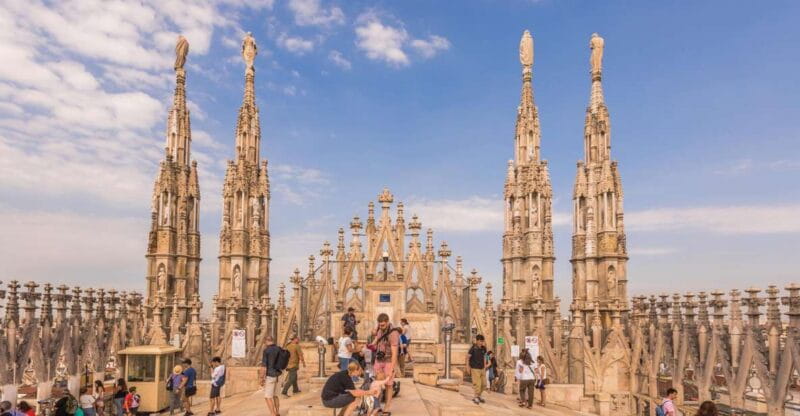 Skyward Splendor - Duomo & Rooftop Wonders - Descending and Wrapping Up