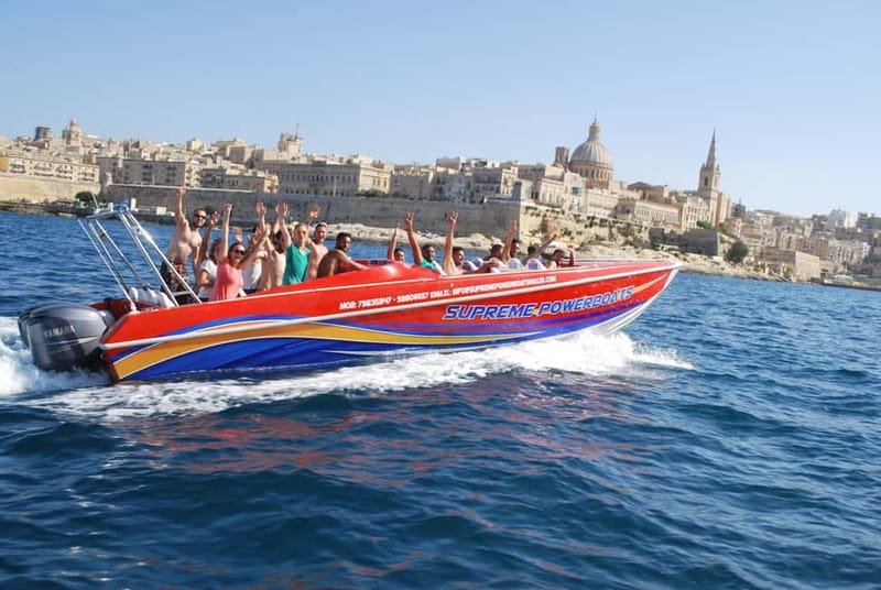 Sliema: Powerboat trip to Gozo & Comino with Caves - The Cave Tour: Hidden Grottoes and Rock Formations
