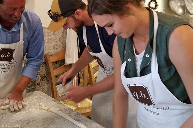 Small Group Cooking Class in Sorrento With Prosecco & Tiramisu - Sample Menu for the Class