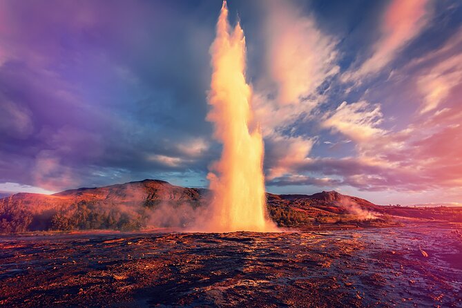 Small Group Golden Circle Tour: the # 1 - Lunch at Farm & Luxury Hot Sea Baths - Reykjavik Hotel Pickup