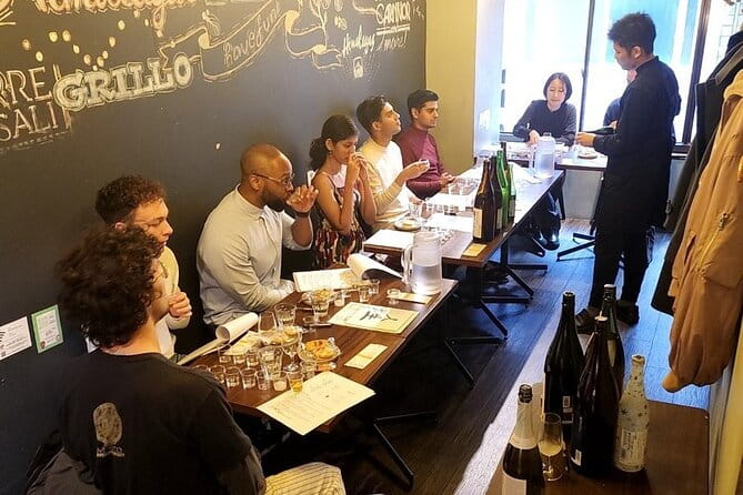 Small Group Guided Sake Tasting Experience in Tsukiji, Near Ginza - Included in the Experience