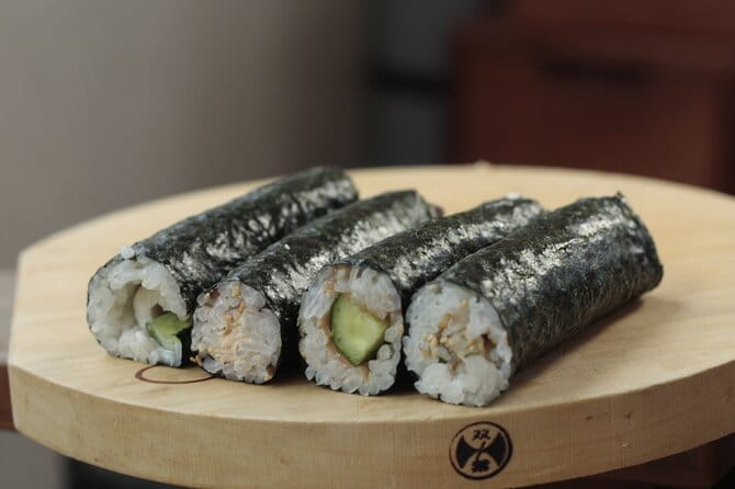 Small Group Sushi Roll and Tempura Cooking Class in Nakano - Participant Reviews and Feedback