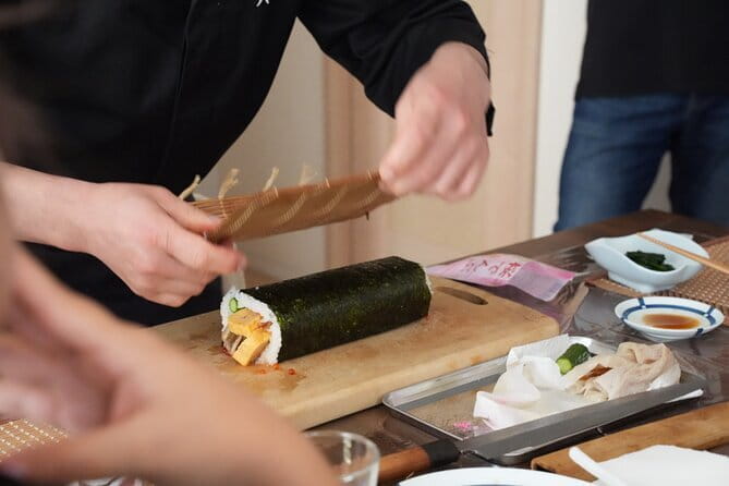 Small Group Sushi Roll & Omelette Lesson + Supermarket Tour - Pricing and Cancellation Policy