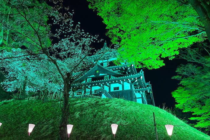 Snow Monkey and Takada Castle Cherry Blossom Illumination Tour - Itinerary and Inclusions