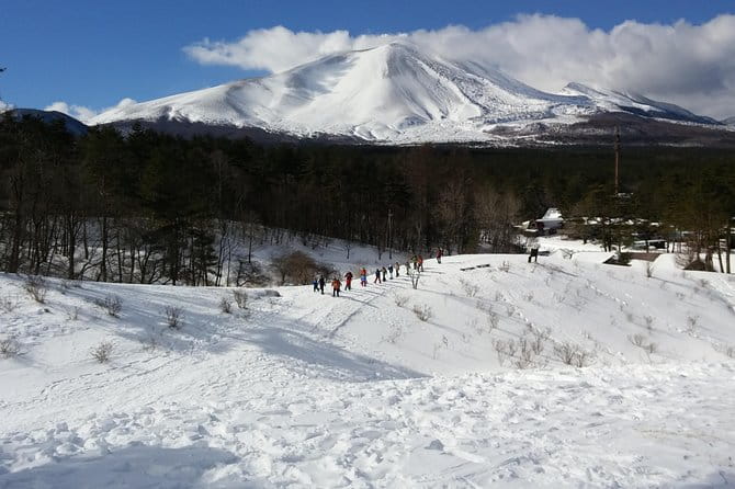 -Snow Mountain Hiking at the Foot of Asama- Karuizawa Snowshoe Tour - Course Details and Snow Conditions