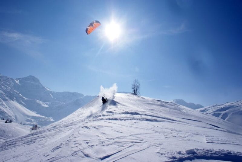 Snowkiting School on the Simplon Pass - What You’ll Experience
