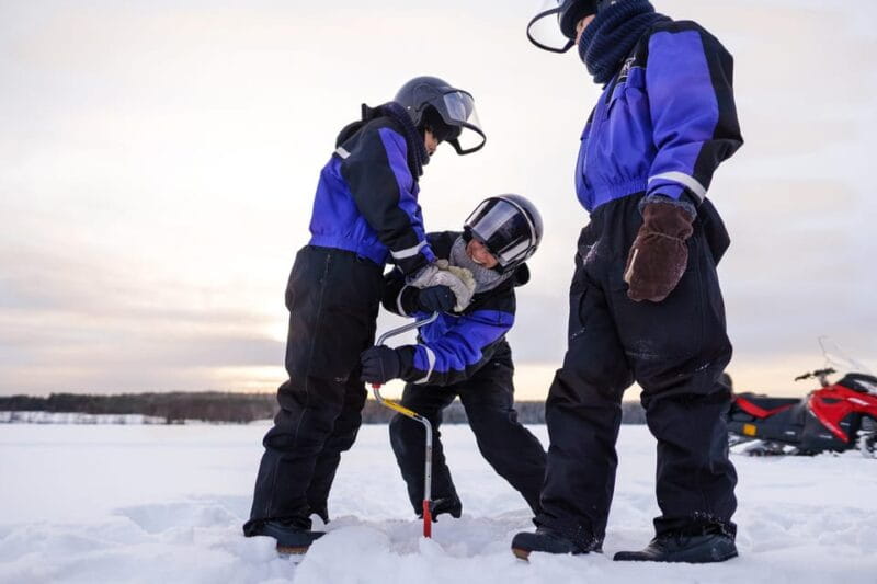 Snowmobile Safari with Ice Fishing Experience - Key points / Takeaways