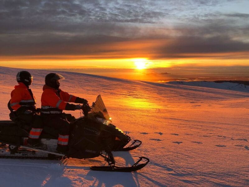 Snowmobiling on Eyjafjallajökull - The Real Deal: Snowmobiling on Eyjafjallajökull