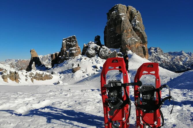Snowshoe hike to the Cinque Torri - Snowshoe Hike to the Cinque Torri: A High-Altitude Adventure in the Dolomites