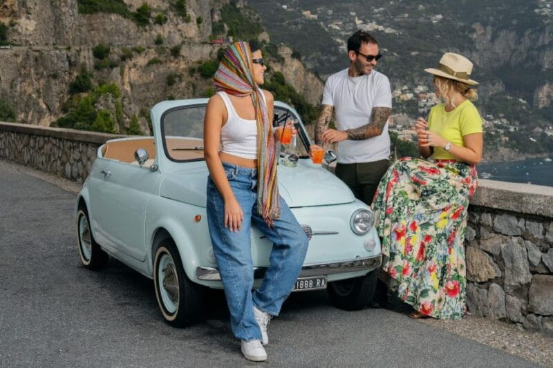 Sorrento and Amalfi Coast: Tour in Fiat 500 Spiaggina - Key points / Takeaways