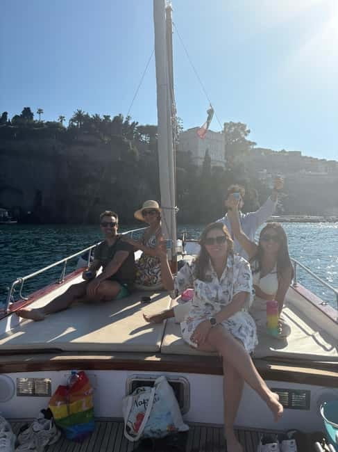 Sorrento: Boat Coastal Cruise with Swim and Limoncello - The Charm of a Short Coastal Cruise in Sorrento