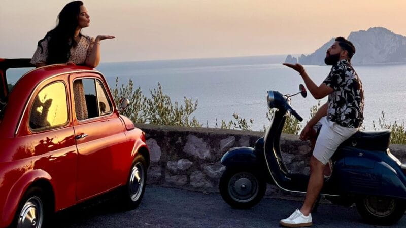 Sorrento Coast Couples Photo Tour by Vintage Fiat 500 - Key Points / Takeaways