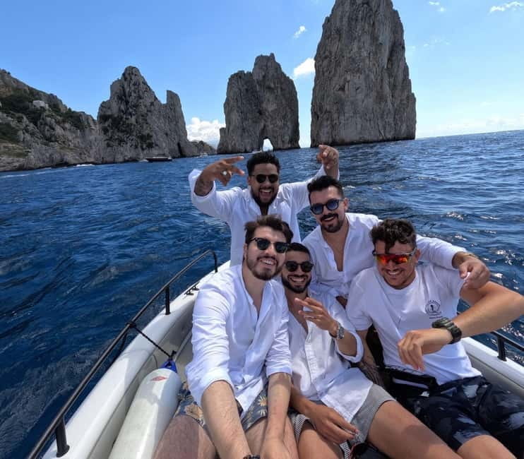 Sorrento: Private Boat Tour to Capri with skipper - Cruising Past Punta Lagno and the Gulf of Naples