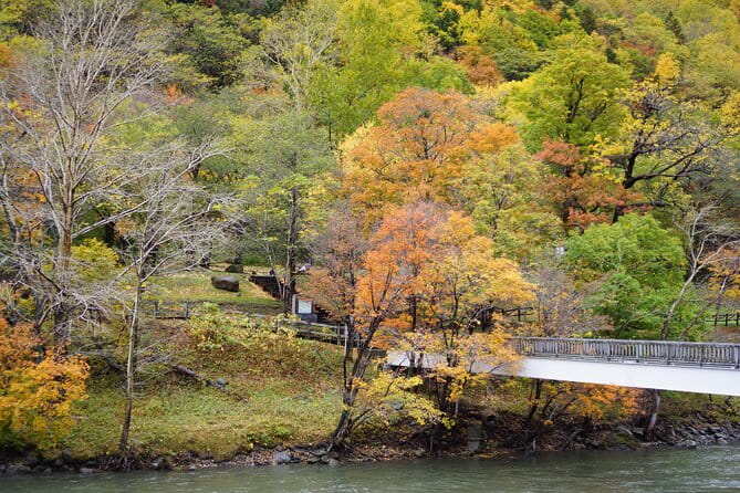 Sounkyo Gorge Autumn Leaves Ice Pavilion Day Tour by Private Car - Exploring Sounkyo Gorge and Autumn Leaves