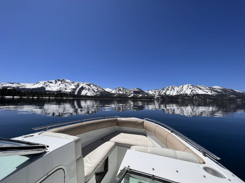 South Lake Tahoe: Private Guided Boat Tour 2 Hours - Included in the Tour
